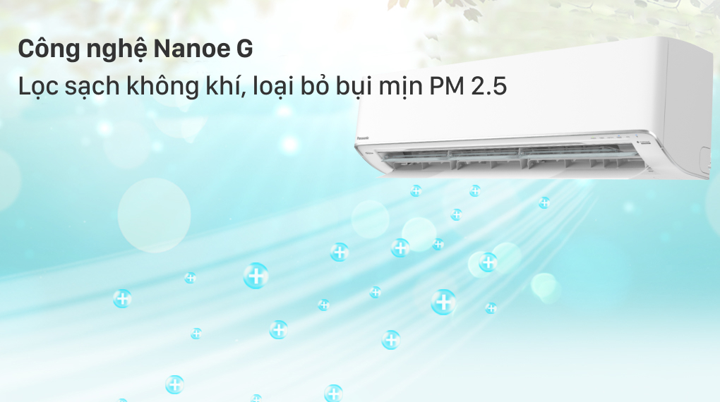 Máy lạnh Panasonic Inverter 2 HP CU/CS-XU18XKH-8 - Công nghệ Nano G