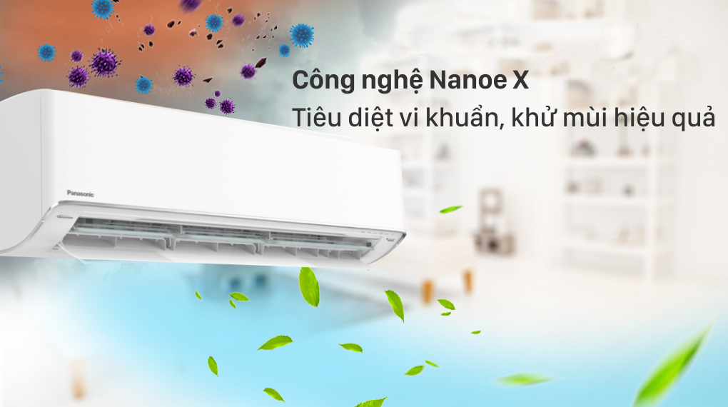 Máy lạnh Panasonic Inverter 2 HP CU/CS-XU18XKH-8 - CÔng nghệ Nanoe X