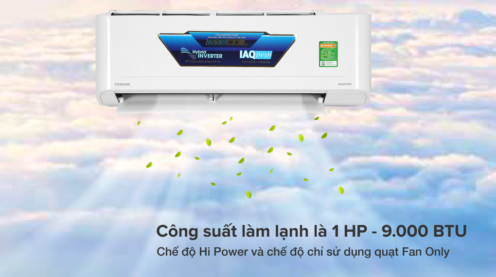 Máy lạnh Toshiba 1 HP Inverter RAS-H10C4KCVG-V - công nghệ làm lạnh
