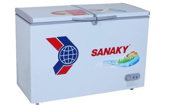 Tủ đông Sanaky VH-5699W1 có ngăn đông và ngăn lạnh