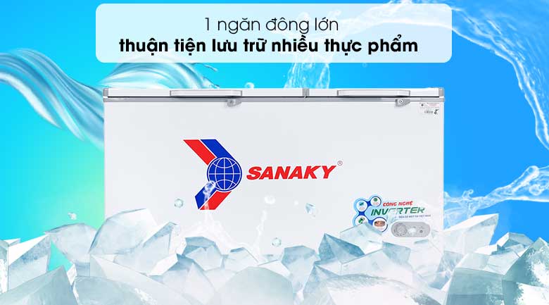 Tủ đông Sanaky 530 lít VH-6699HY3 - Thiết kế