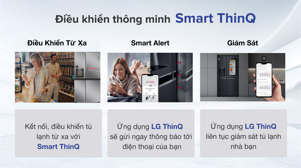 Tủ lạnh LG Inverter 635 Lít GR-D257JS - Smart ThinQ
