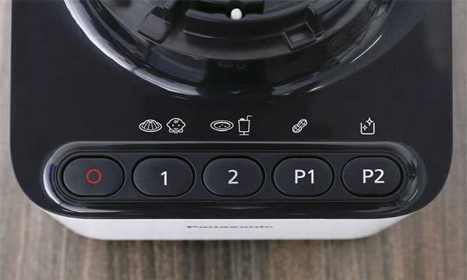 Máy xay sinh tố Panasonic MX-V300KRA Dễ dàng sử dụng với bảng điều khiển gồm 5 nút