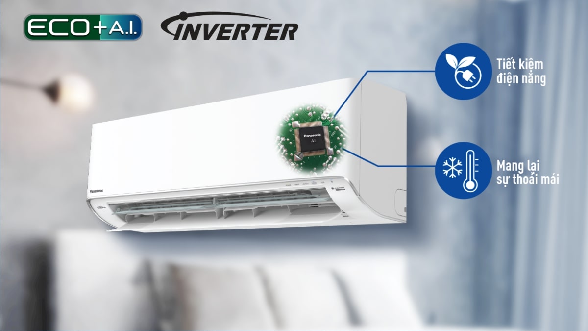 Công nghệ Inverter kết hợp chế độ Eco nâng cao hiệu quả tiết kiệm điện