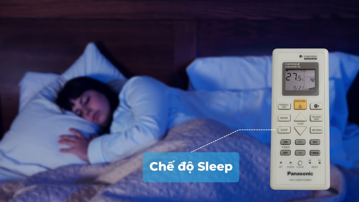 Chế độ Sleep cho giấc ngủ trọn vẹn