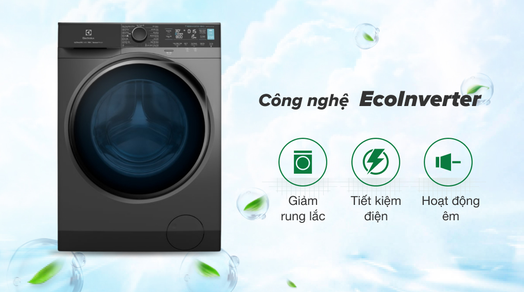 Máy giặt Electrolux Inverter 11 kg EWF1141R9SB - CN Eco Inverter
