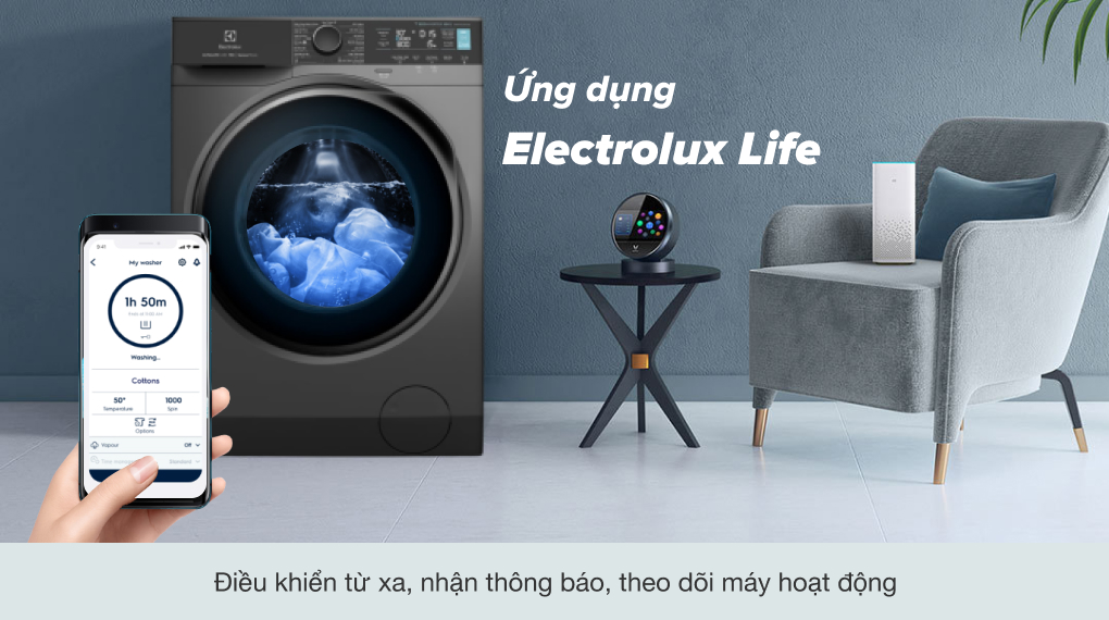 Máy giặt Electrolux Inverter 11 kg EWF1141R9SB - Ứng dụng Electrolux Life