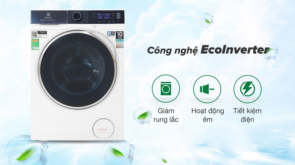 Máy giặt Electrolux Inverter 11 kg EWF1142Q7WB -  EcoInverter