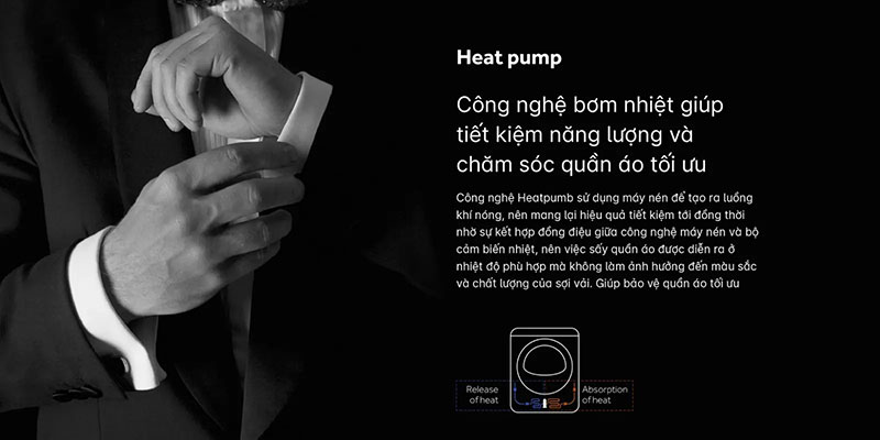 Công nghệ bơm nhiệt Heat pump