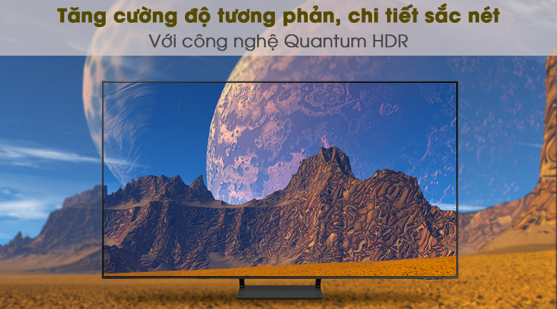 Quantum HDR - Smart Tivi QLED 4K 55 inch Samsung QA55Q65A