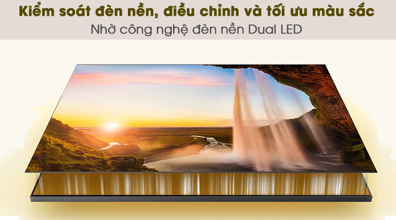 Dual LED - Smart Tivi QLED 4K 55 inch Samsung QA55Q65A