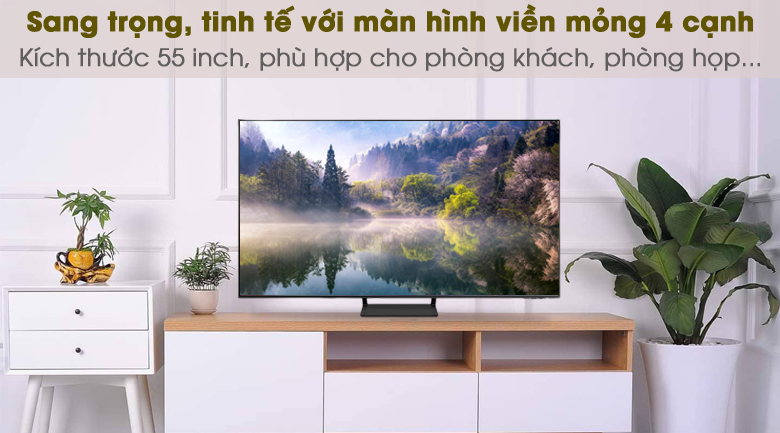 Thiết kế - Smart Tivi QLED 4K 55 inch Samsung QA55Q65A