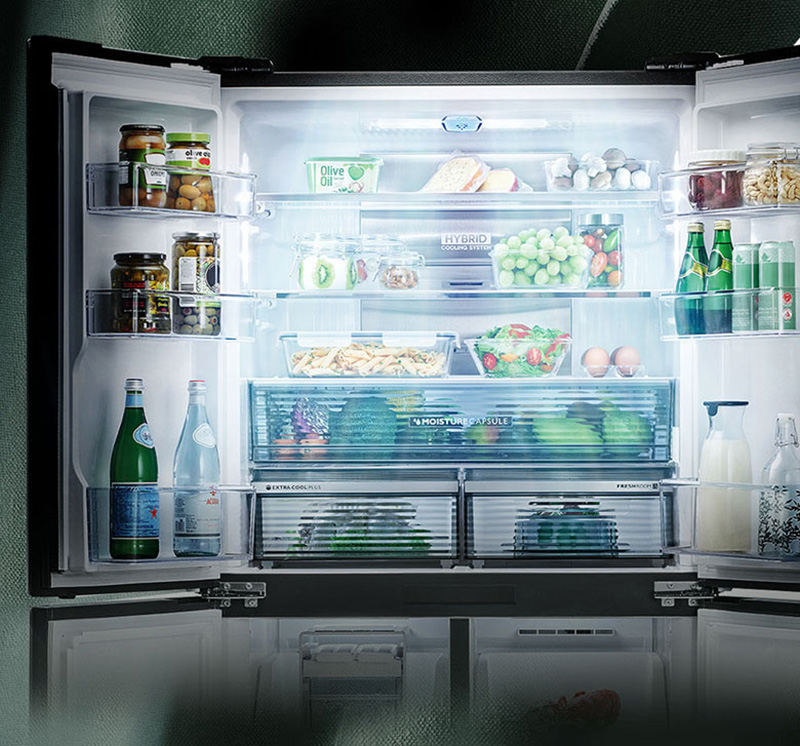 Tủ lạnh Sharp SJ-FXP640VG-BK - Công nghệ độc quyền Plasmacluster ion diệt khuẩn hiệu quả