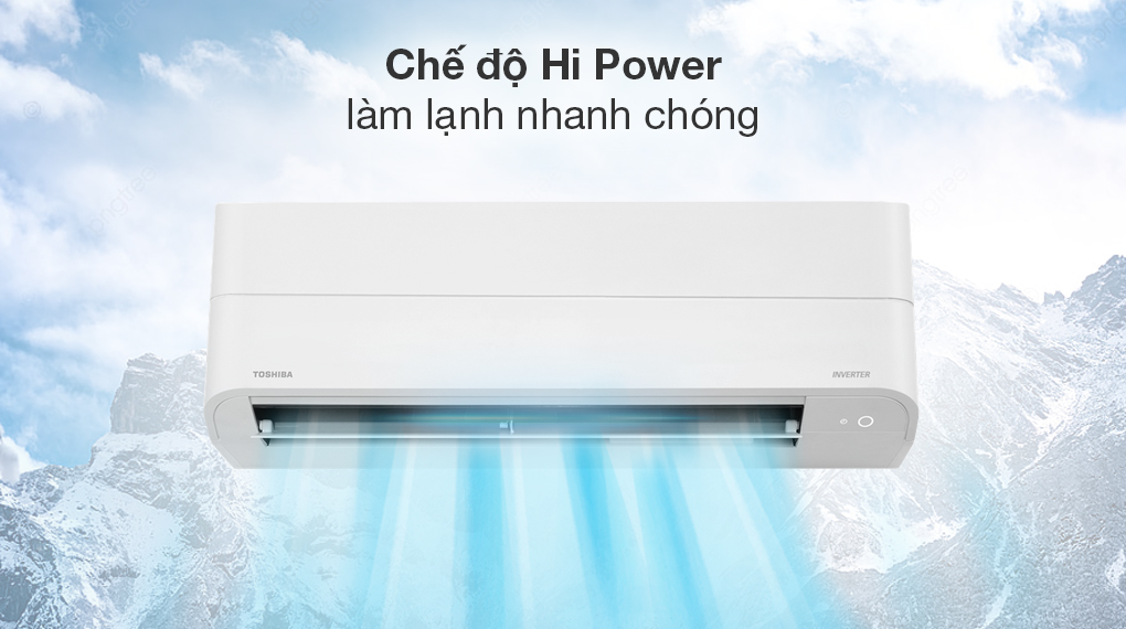 Máy lạnh Toshiba Inverter 1 HP RAS-H10Z1KCVG-V - Công nghệ làm lạnh