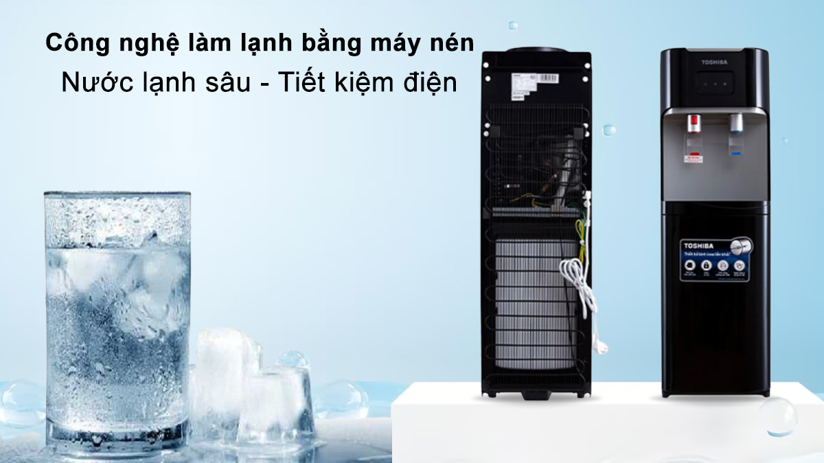 Công nghệ làm lạnh máy nén Toshiba RWF-W1664TV (K1)