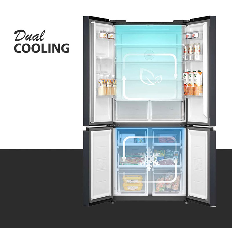 2 dàn lạnh độc lập Dual Cooling
