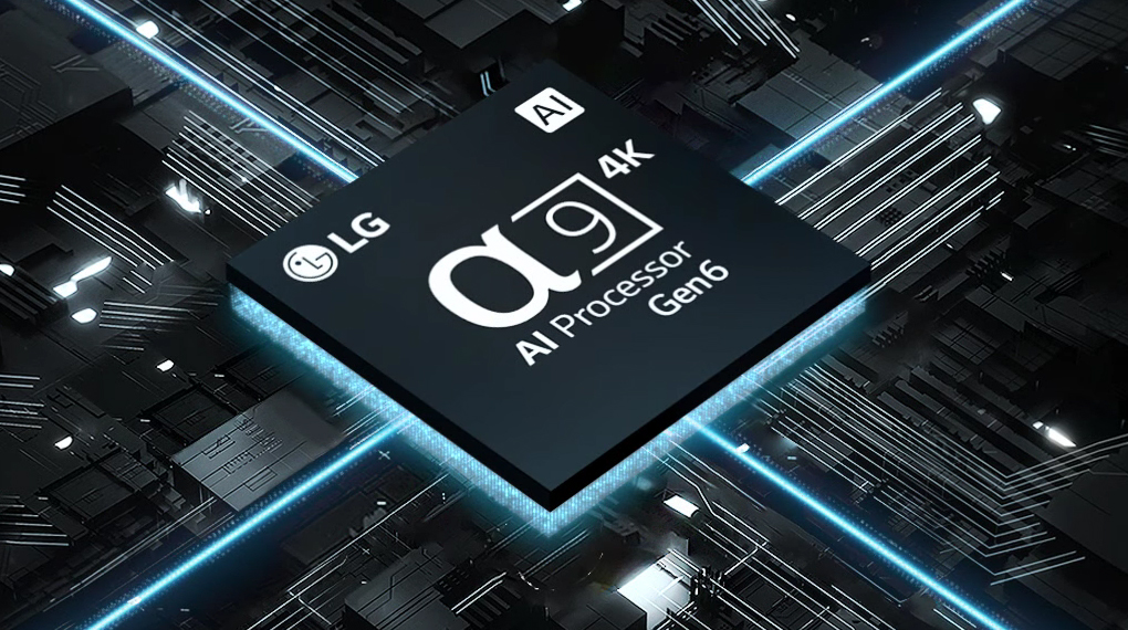 Smart Tivi OLED LG 4K 48 inch 48C3PSA - Bộ xử lý α9 Gen6 4K AI