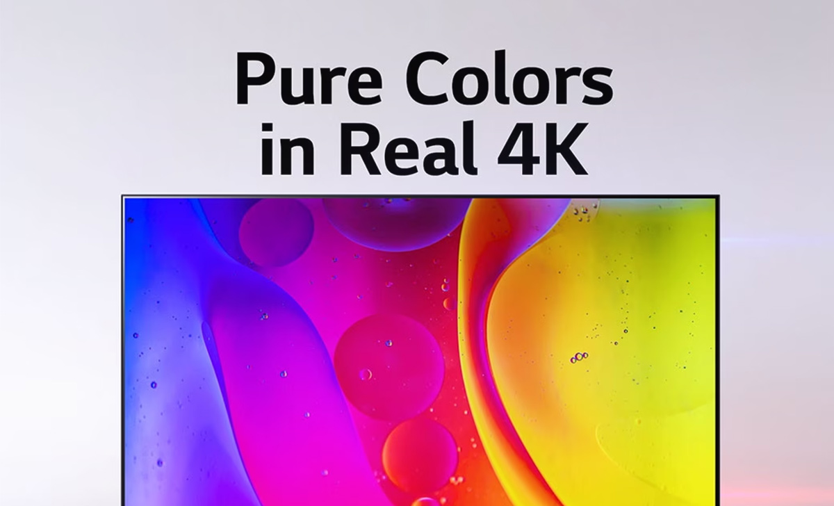 Tái hiện sắc màu tự nhiên sinh động đáng kinh ngạc với Pure Colors và Real 4K