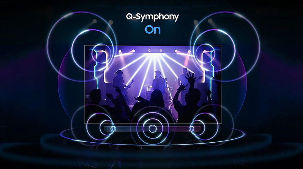 Smart Tivi OLED Samsung 4K 65 inch QA65S90CA - Công nghệ Q-Symphony